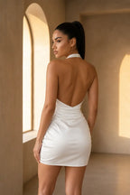 Mini Satin Dress